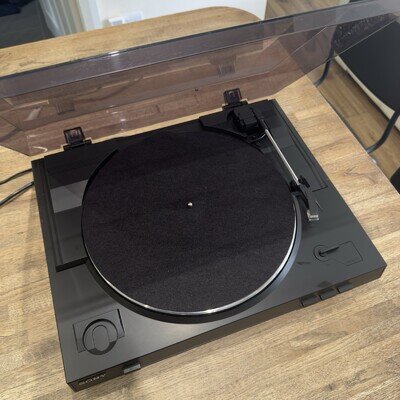 Sony PS-LX300USB Turntable Record Player USB Fully Automatic Tested Working