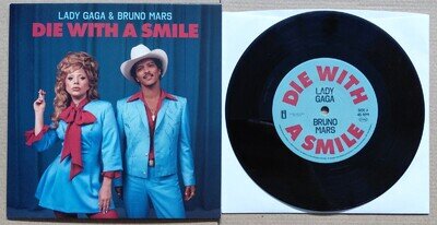Lady Gaga & Bruno Mars - Die With A Smile 7" Vinyl