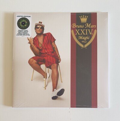Bruno Mars Vinyl Bundle 4 LP/10” 24K Magic Limited Colour RSD Sealed