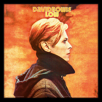 David Bowie - Low - Official Album Cover Size Framed Print