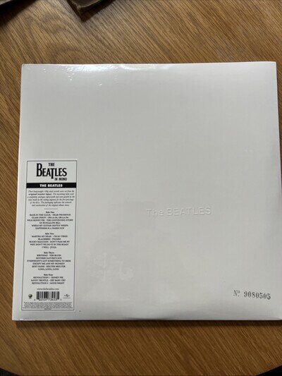 The Beatles White Album Mono 2014 Vinyl New And Sealed.