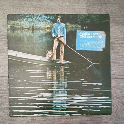 James Taylor One Man Dog 12" Vinyl LP Record UK 1st Pressing K 46185 VG