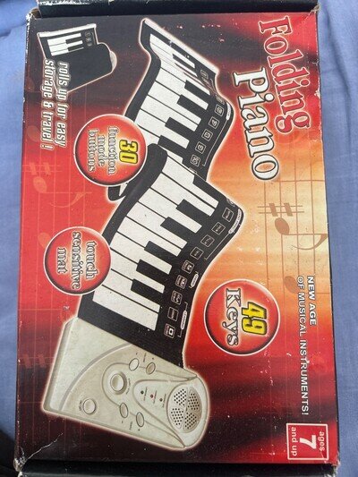 folding piano keyboard