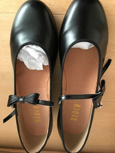 Tap Shoes , Adult Size 12 Black made by Bloch