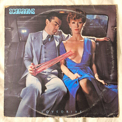 Scorpions Lovedrive Original 12" Black Vinyl LP