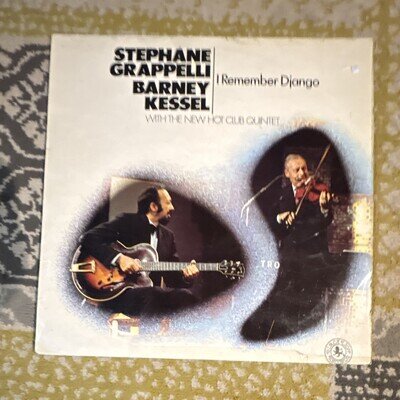 Stéphane Grappelli & Barney Kessel I Remember Django LP 1974 Stereo