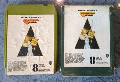 A clockwork Orange 8 track cassette Y8K8 46127 boxed