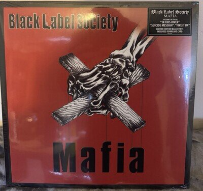 Black label Society Mafia Vinyl 2 LP Limited Edition Includes Download Card