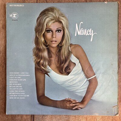 Nancy Sinatra 1969 Reprise LP Album Record Vinyl, VG+ Condition