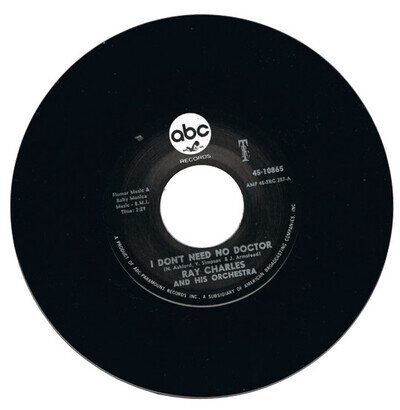 Ray Charles I Don't Need No Doctor/Please Say You're Fooling R&B Reissue Listen