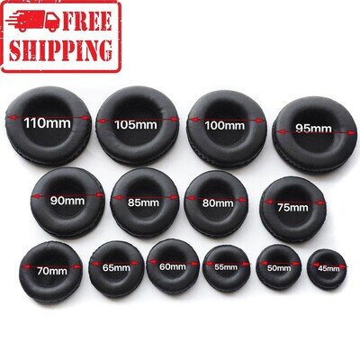 Thick Replacement Ear Pads Soft PU Earpads Foam Cover Cushion Headphones Tool 🎵