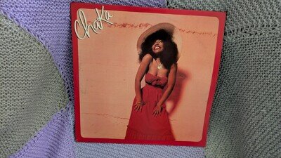 1978 UK Vinyl Chaka By Chaka Khan UK Pressing