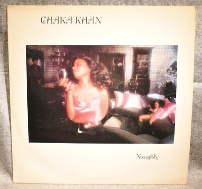 Chaka Khan Naughty 1980 Warner Bros K56713 Soul Funk LP Original Inner 12" #DC