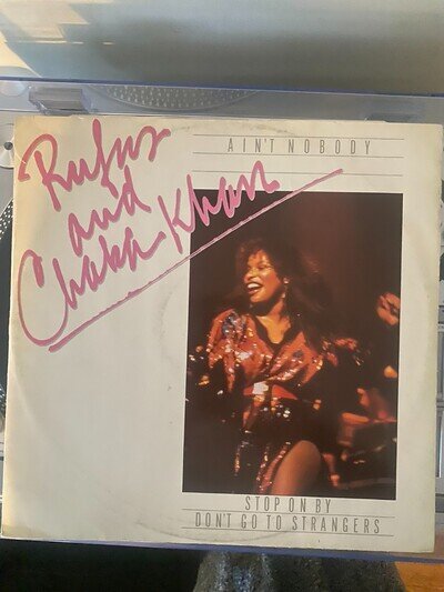 Rufus & Chaka Khan, Ain’t Nobody (Live) 12” (WB, 1983) EX/VG, Free RM Delivery