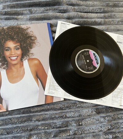 Whitney Houston 'Whitney' 12" Vinyl LP Album Arista Records 1987