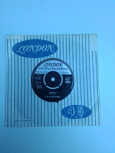 THE ASSOCIATION – Cherish / Don't Blame The Rain 1966 London American.
