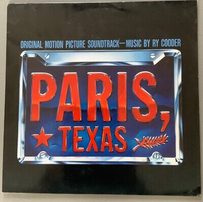 RY COODER - PARIS,TEXAS - 1985 Vinyl - (ex+)