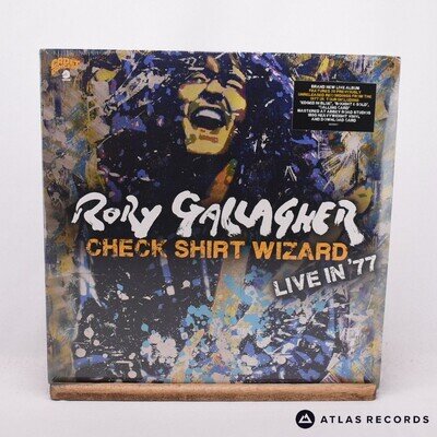 Rory Gallagher Check Shirt Wizard 180G Booklet 3 x LP Album Vinyl Record - NEW