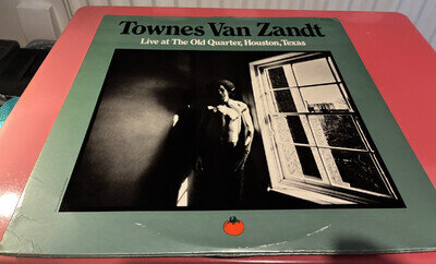 Townes Van Zandt Live At Old Quarter Houston Texas 2LP/ Import/TOM-2-7001/1977