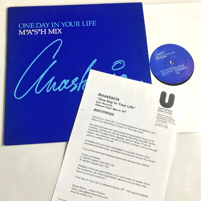 Anastacia – One Day In Your Life MASH Mix Vinyl 12 PROMO 2002 *DL