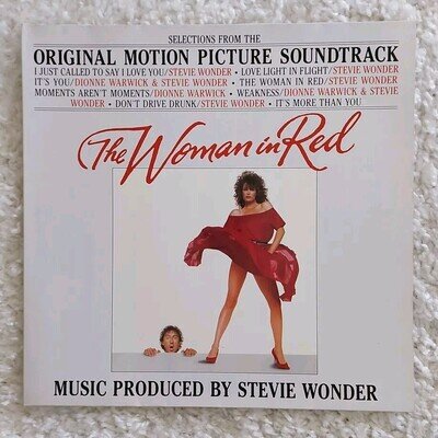 STEVIE WONDER - WOMAN IN RED SOUNDTRACK - 12" VINYL LP ALBUM GATEFOLD