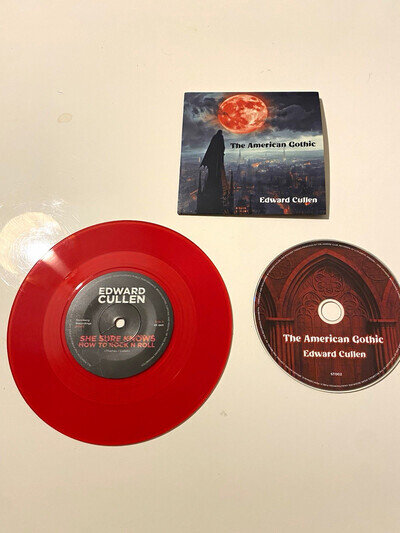 The American Gothic Record Store Day Red Vinyl single + CD album, free postage