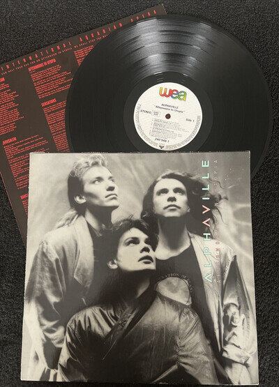 Alphaville – Afternoons In Utopia Vinyl LP 1986 1st PRESS PLAY TESTED VG+ VIDEO