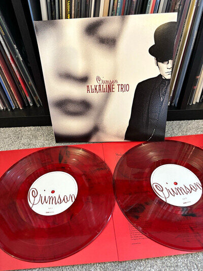 Alkaline Trio - Crimson (red and black marble) Vinyl 2xLP 10" - Limited edition