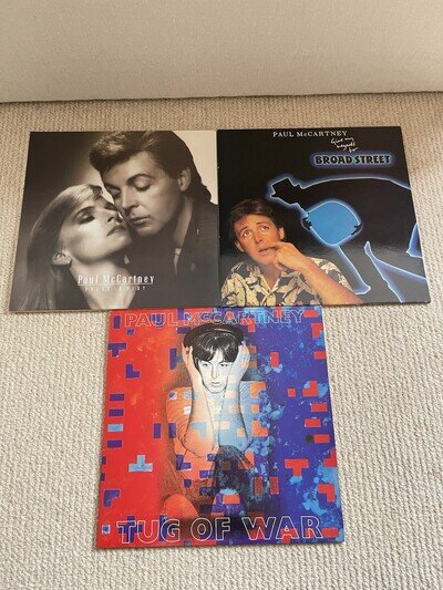 Paul McCartney Vinyl Record bundle