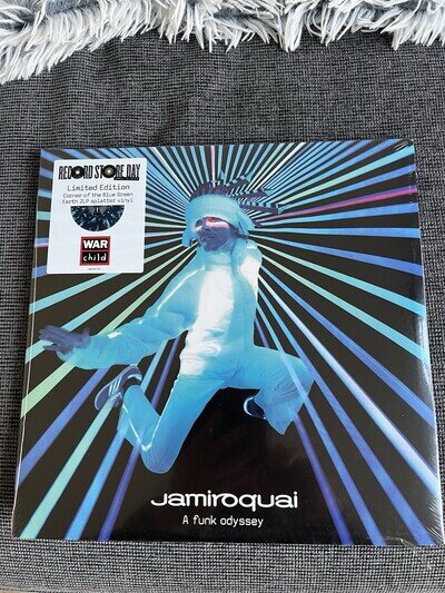 Jamiroquai A Funk Odyssey Limited Splatter Vinyl 2LP RSD 2025 New Sealed