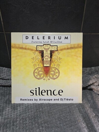Delerium ft. Sarah McLachlan, Silence (Remixes) 12" Black Vinyl Single 2000