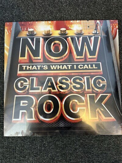 NOW THATS WHAT I CALL CLASSIC ROCK VINYL ALBUM VARIOUS ARTISTS LP NEW & SEALED