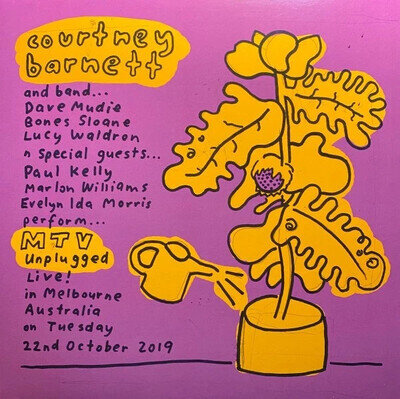 BARNETT COURTNEY - MTV UNPLUGGED - BLUE VINYL