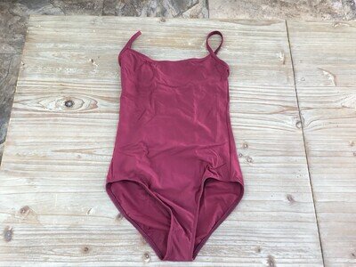 Wear Moi Diane Burgundy Camisole leotard Size Adult Small