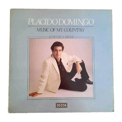 Placido Domingo Vinyl LP Record Music Of My Country Zarzuela Arias Spanish Spain