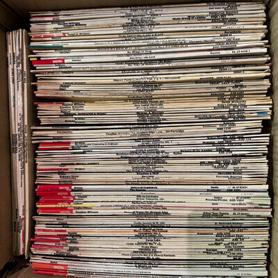 EMI HMV ASD Classical Vinyl LP Job Lot x 100 Random Records *WR