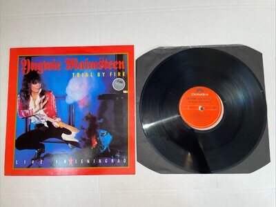Yngwie Malmsteen - Trial By Fire: Live In Leningrad - 12”lp A1/B1 Vgc+/vgc+