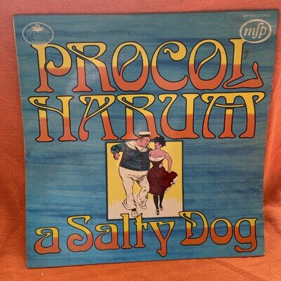 Procol Harum a Salty Dog Vinyl Record Stereo MFP 5277