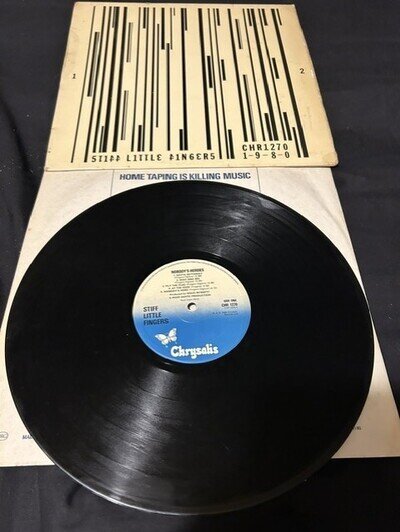Stiff Little Fingers – Nobody's Heroes CHR 1270 UK 1980