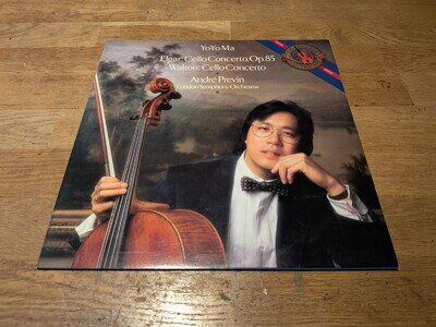 CBS Masterworks Digital IM 39541 - *ELGAR / WALTON* Cello Concertos - *YO-YO MA*