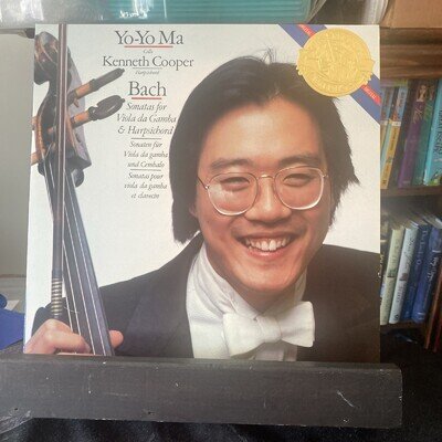Yo-Yo Ma – Sonatas For Viola Da Gamba & Harpsichord (1983, Vinyl LP)