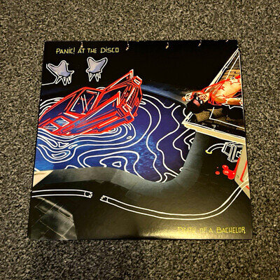Panic! At The Disco Death of a Bachelor 12" Black Vinyl LP 2016 Fueled By Ramen