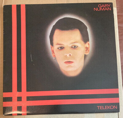 Gary Numan – Telekon & Poster & Merch Insert 12" Vinyl UK 1980 EX+/EX