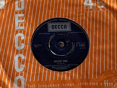 Ron Grainer BBC Radiophonic Workshop DOCTOR (DR.) WHO 7" **VG++ Audio**