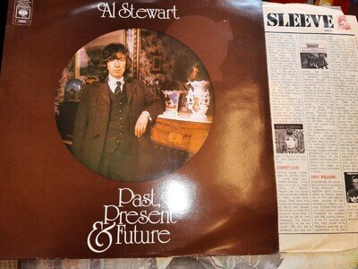 AL STEWART PAST PRESENT FUTURE VINYL ALBUM CBS 1973 EX RECORD AND INNER