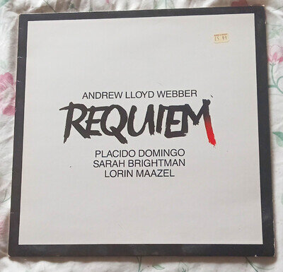Andrew Lloyd Webber Requiem Domingo Brightman EMI LP EL 27 0242 1