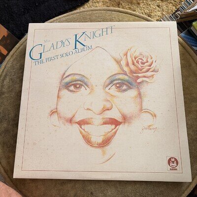 Miss Gladys Knight Vinyl Record 12" LP The First Solo Album 1978 Buddah Records