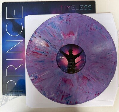 PRINCE - TIMELESS - PURPLE MARBLED COLORED VINYL LP - NEW - SOLD OUT! - In Hand