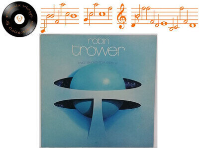 Robin Trower Twice Removed From Yesterday Vinyl LP A1U B1U Pressing - EX