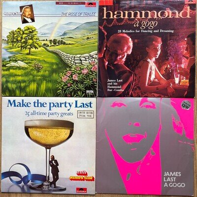 James Last x 4 - Vinyl LP's